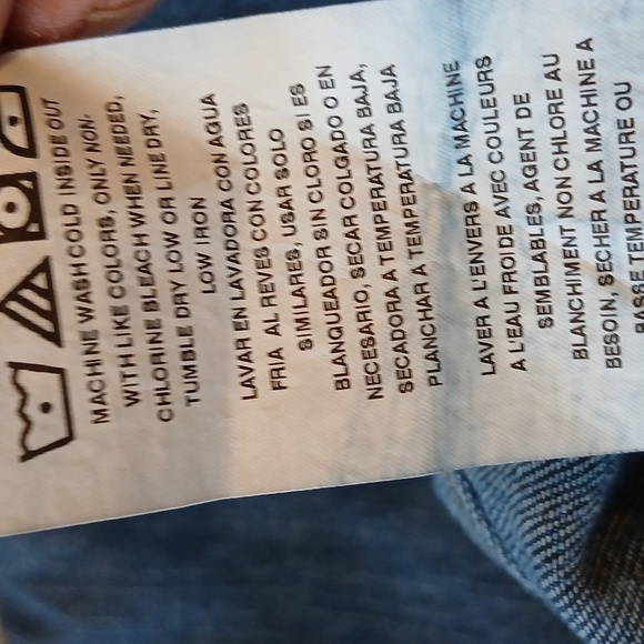 Lee Regular Bootcut Midrise Jeans Womens  16 Casual Mom Jeans  Blue Denim - Picture 5 of 5